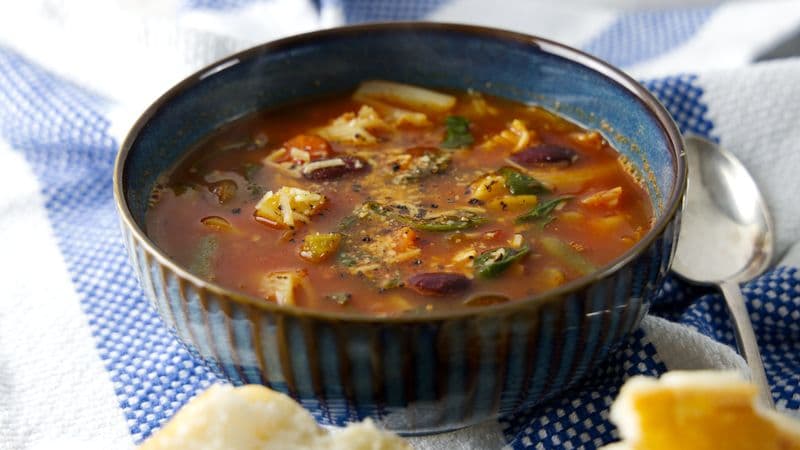 Minestrone soup